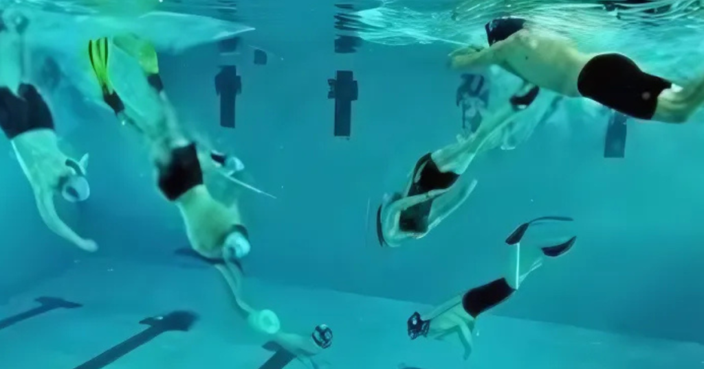 Underwater Football
